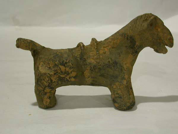 (ة) TERRACOTTA HORSE 